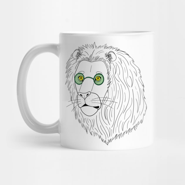 Cowardly lion by Caden Davis Designs